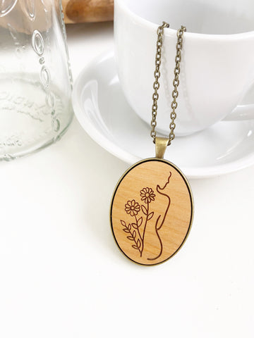 Goddess Necklace - Oval