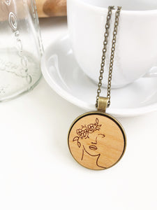 Goddess Necklace - Circle