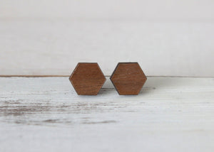 Hexagon Earrings 