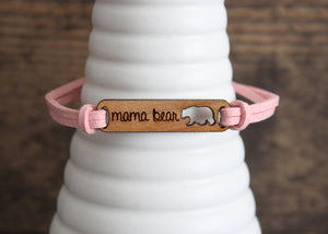 Mama Bear Cuff Bracelet 