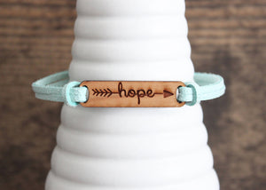 Hope Suede Cuff Bracelet 