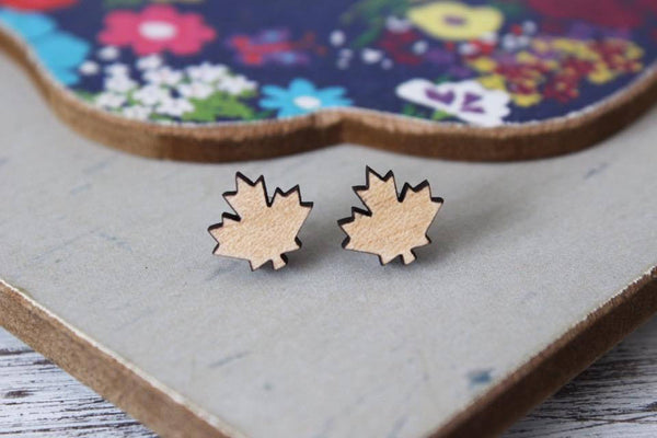 Maple Leaf Earrings Earrings 
