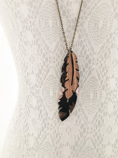 Feather Necklace 