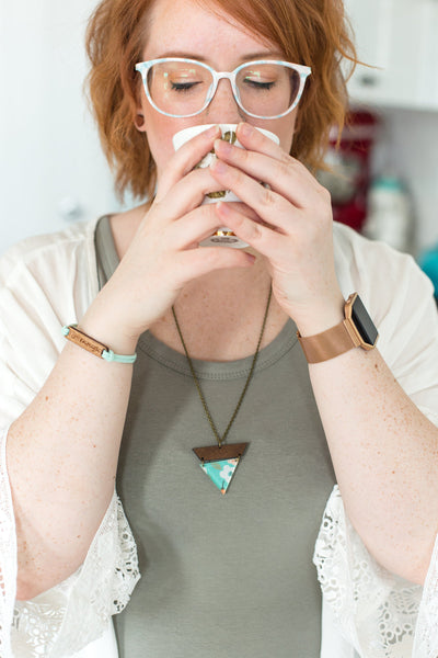Triangle Statement Necklace 